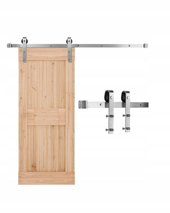 System drzwi przesuwnych VEVOR szyna 1 5M nośność 150 kg solidny