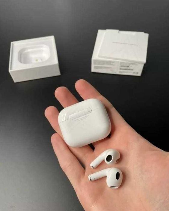 Навушники аірподс 3 Ідеальний звук Нова поставка + чохол