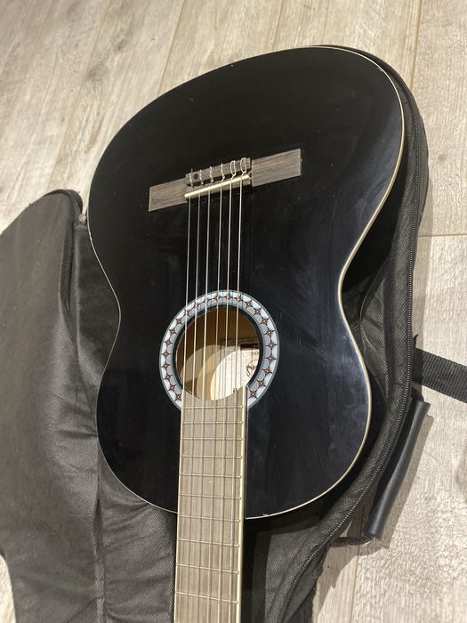 Gitara Klasyczna Dziecięca GEWApure VGS Basic 3/4 (Czarna) + Pokrowiec