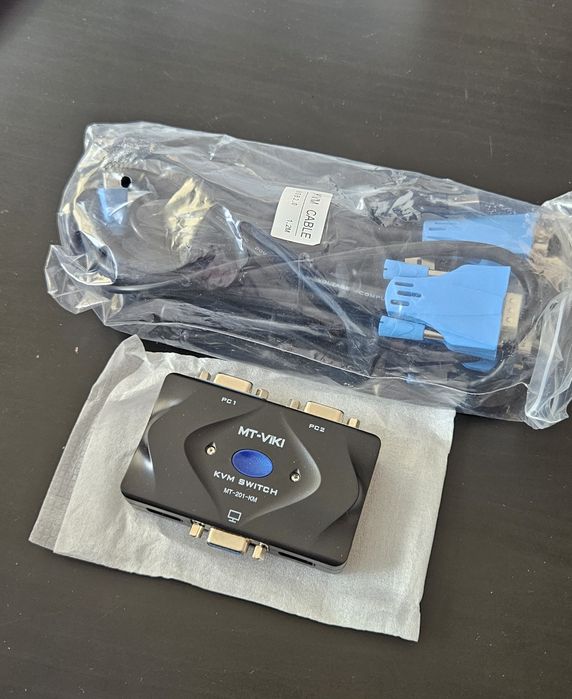 Przełącznik KVM 2 port usb switch