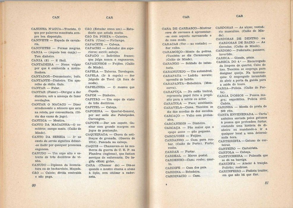 Albino Lapa - - - Dicionário de Calão - - - - - Dicionário