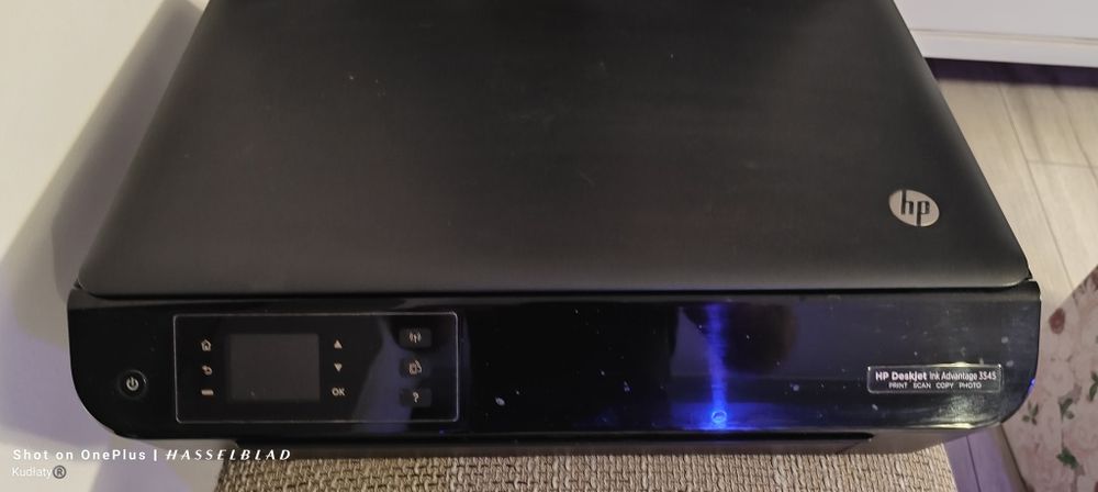 Drukarka 3w1 HP uszkodzona w cenie tuszu.