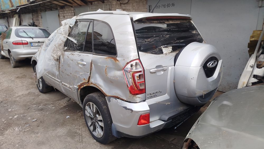 Разборка Chery tiggo 3, Чери тиго 3