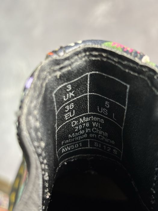 Жіночі Черевики Мартенси Dr. Martens Wanderlust 2976 Floral Leather