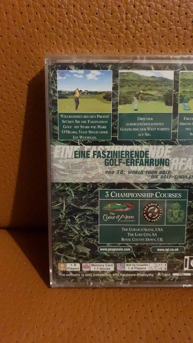 Pro 18 World Tour Golf (Selado) Playstation 1 PAL Jogo ps1 psx psone