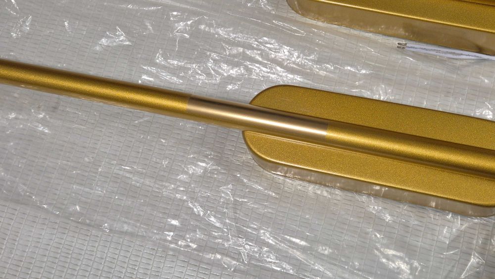 Kinkiety, lampy LED, złote x2