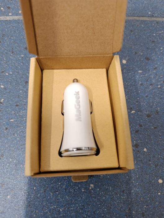 Ładowarka samochodowa MaGeek 24W 4.8A | 2xUSB | Nowa!