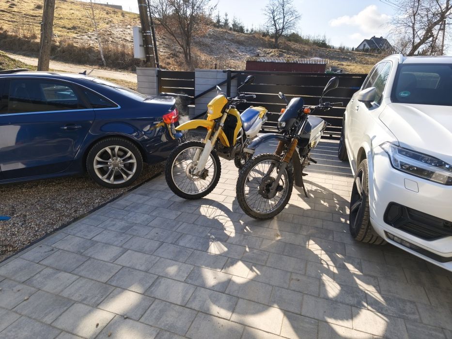 Suzuki dr 125 cross Yamaha