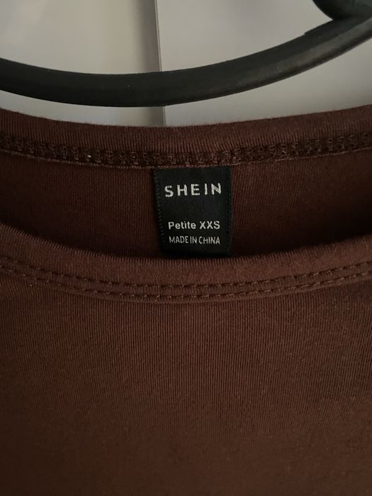 Шоколадний боді Shein XS-S