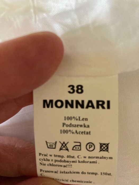 sukienka letnia z lnu, Monnari, r. 38, 70 zł