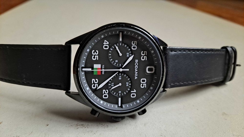 rodania - dual time - zegarek - XL