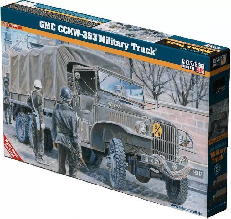 Gmc Cckw-353 Military Truck, 1:35