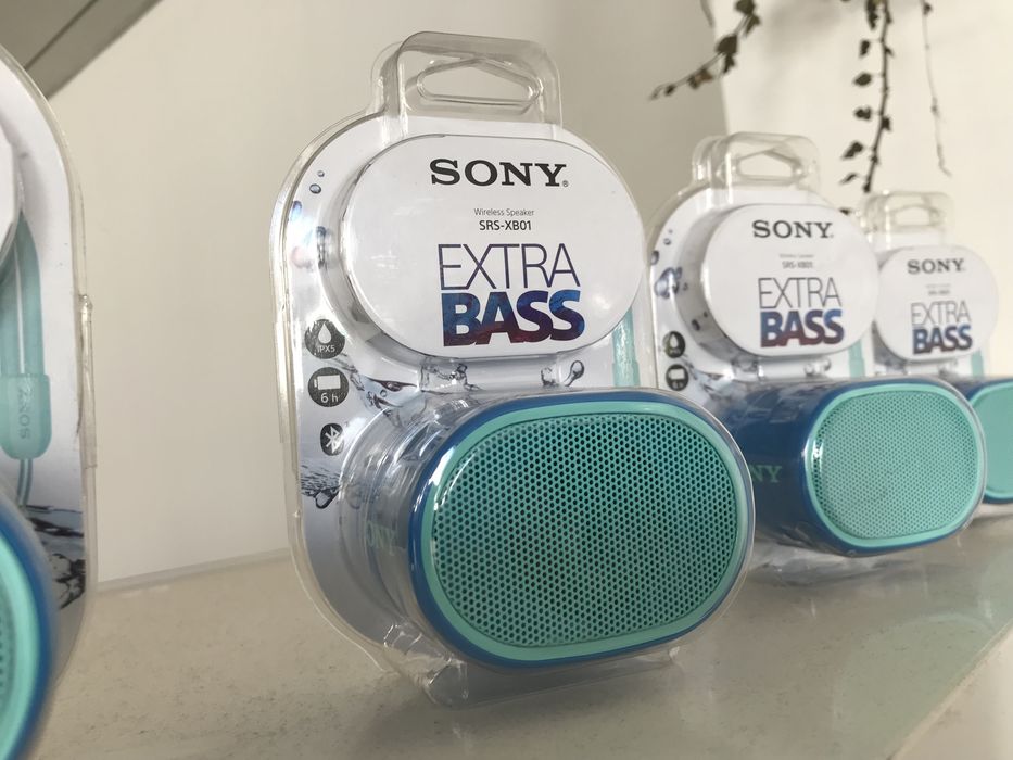 Coluna Portátil SONY SRS-XB01 Azul