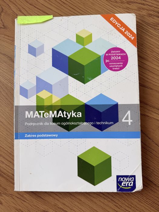 Matematyka 4 Nowa Era poziom podstawowy