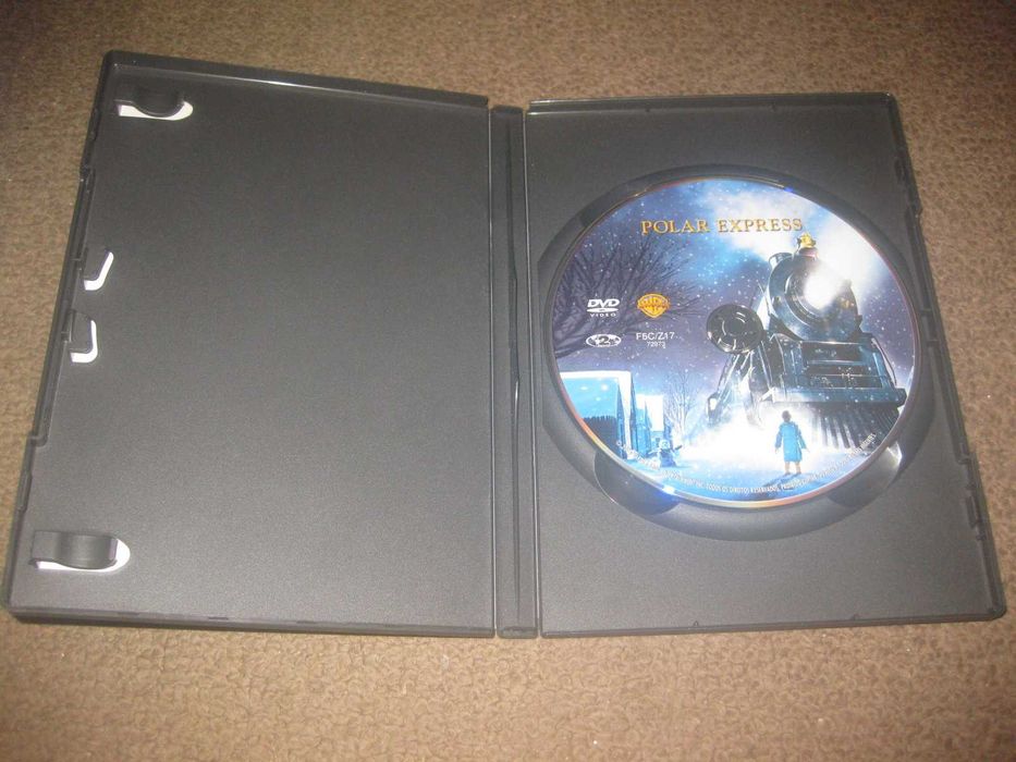 DVD "Polar Express" com Tom Hanks numa Edição Especial em Slidepack!