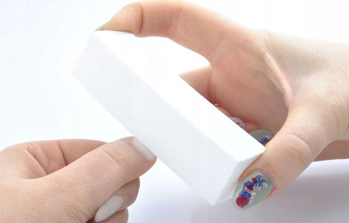 Blok Polerski Polerka Pilnik Biały Czterostronny