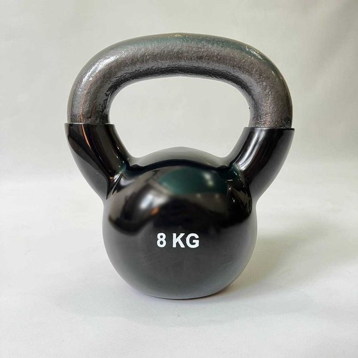 Гиря чавунна 12 кг із вініловим покриттям. Є гирі 4, 8, 16, 20, 24 кг