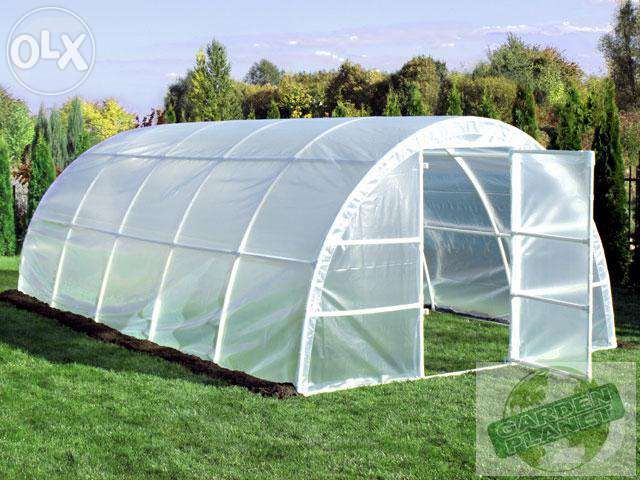 Tunel foliowy 3x6 z drzwiami, szklarnia PCV   Producent.