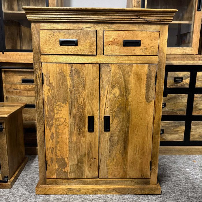 Wyjątkowa komoda egoztyczne drewno mango seria LOFT Nowa F-Vat