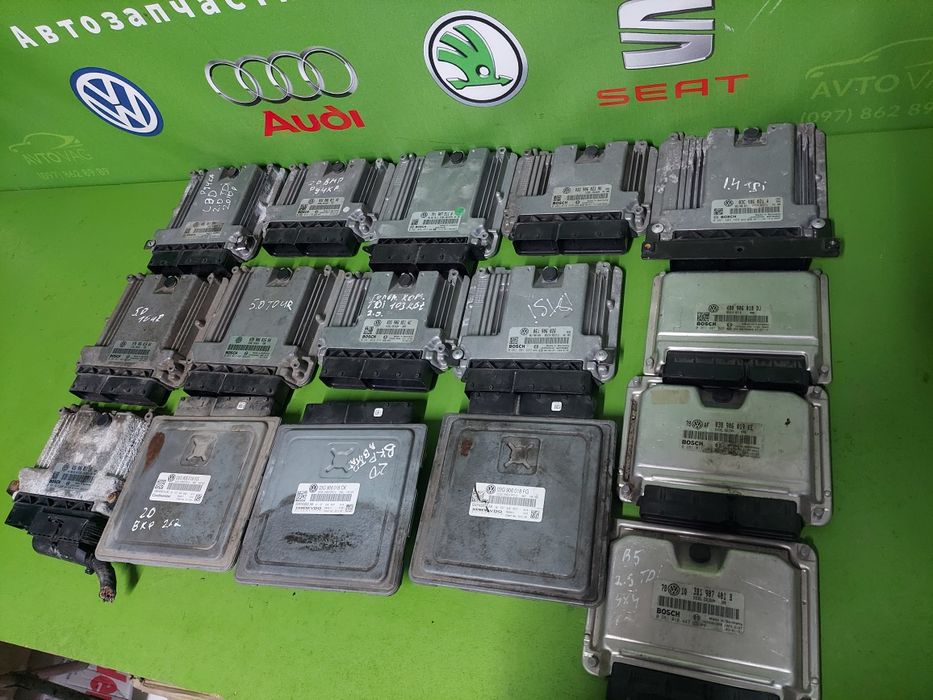 Електронний блок управління двигуном ЕБУ VW Passat B5 B6 B7 CC Caddy