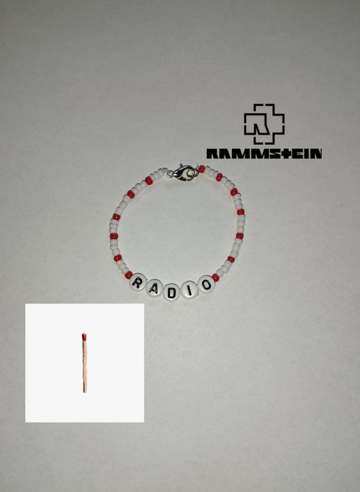 bransoletka handmade Rammstein