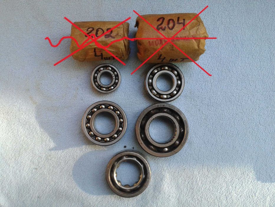 Подшипники в Авто,  Мото  и другую технику