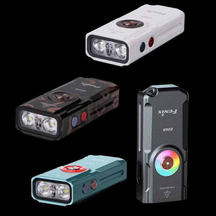 Fenix E06R Наключний Ліхтар (Магніт, Лазер, УФ) ГАРАНТІЯ 5 РОКІВ!