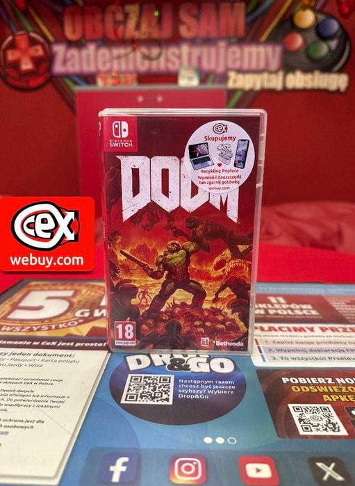 Gra Doom Nintendo Switch CeX Olsztyn