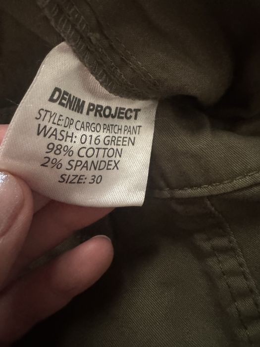 Spodnie bojówki denim project