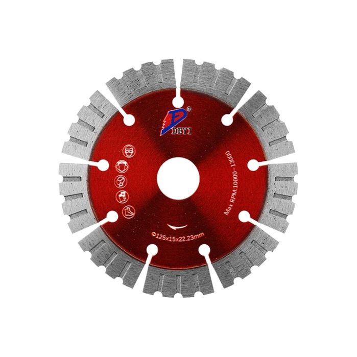 Tarcza diamentowa segmentowa 125 mm x 22,23 mm DEYI – Nowa