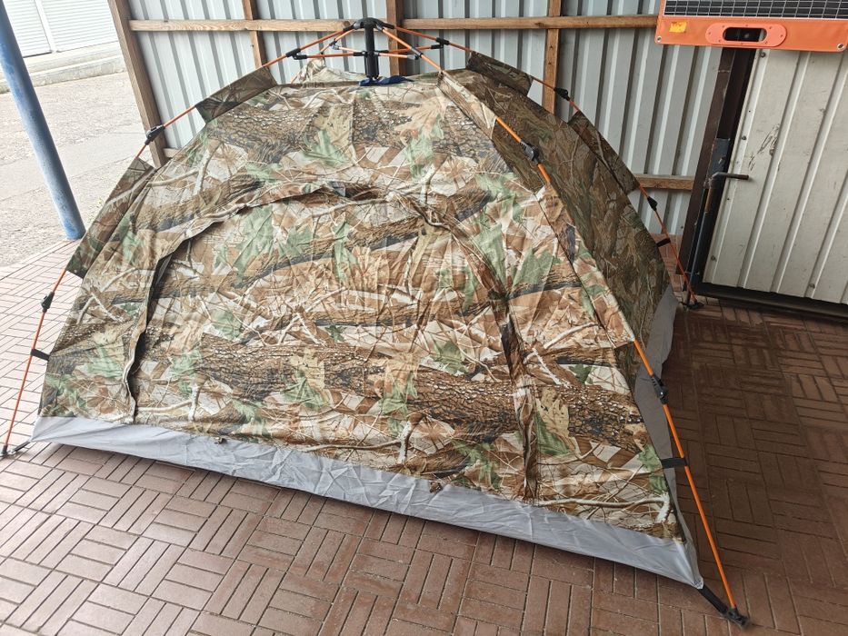 Намет 4-місний автоматичний 200х200 см. Камуфляж