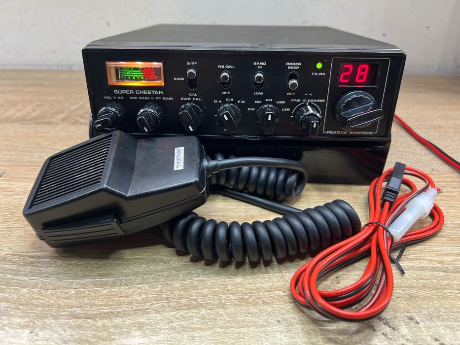 Super Cheetah radio na tranzystorach MOSFET.