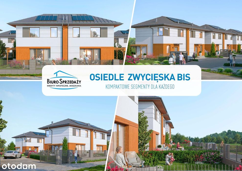 3 Pokoje - Połówka Mini Bliźniaka Zamiast Mieszkania+2Mp+Ogródek