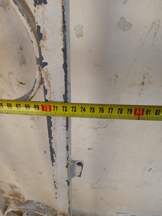 Portão metalico do jardim 195 x 72