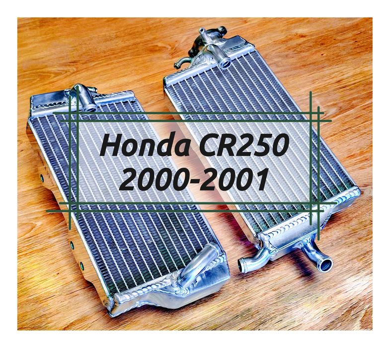 Radiadores Honda CR250R de 2000 até 2001 Alumínio Performance