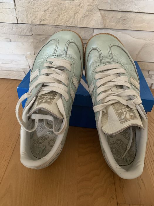Adidas Samba OG Linen Green Metallic miętowe skóra r. 38 2/3 (IG1965) Box