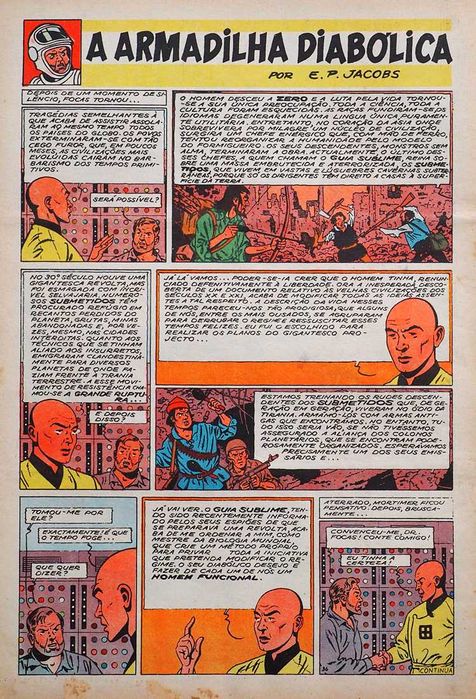 Banda Desenhada Antiga - Cavaleiro Andante - 1961