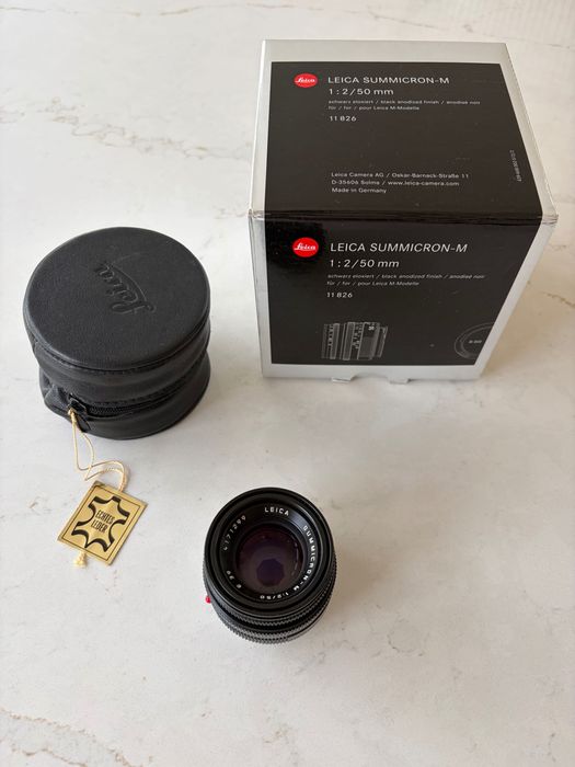 Objectiva Leica Summicron-M 50mm f/2 11826 -(ref. 4171299)