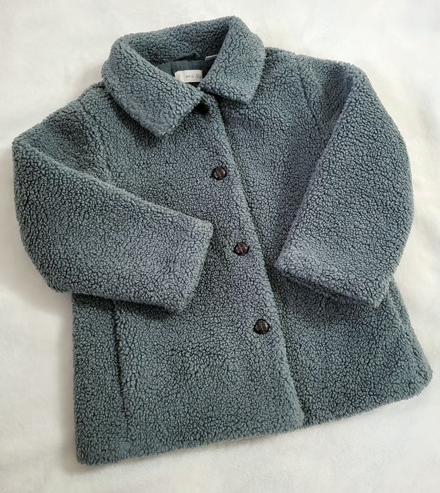 Шубка тедді mango