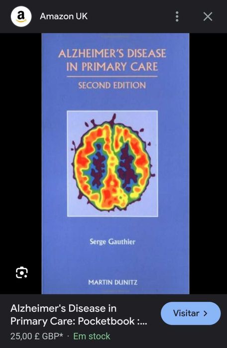 Livro Alzheimer Neurologia Psiquiatria