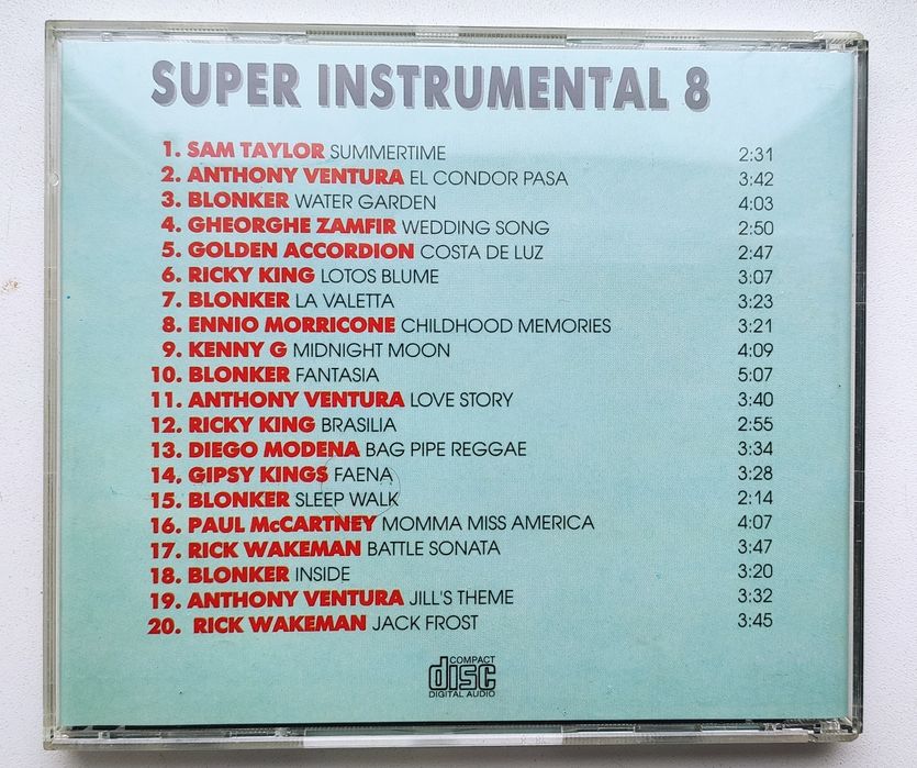 cd диски музичні super instrumental