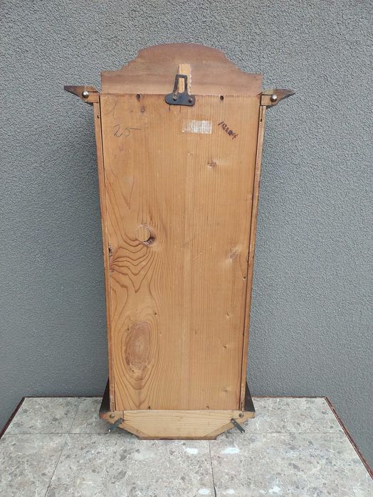 Stary zegar ścienny gabinetowy PHS przedwojenny sprawn film gongu F014