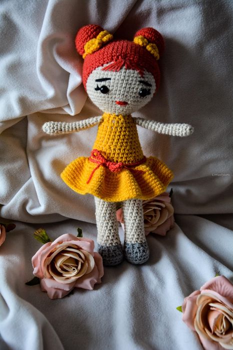 Lalka na szydełku