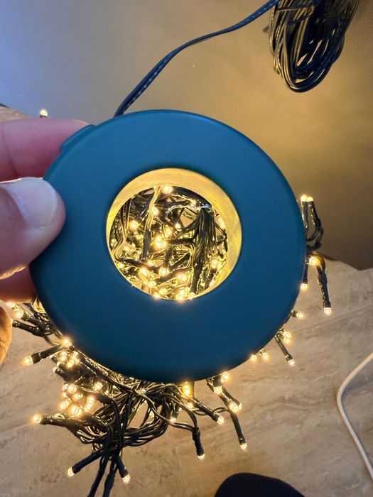 Luzes LED decorativas de luz quente