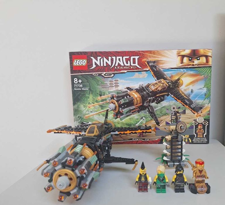 LEGO 71736 Ninjago - Kruszarka skał