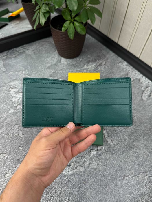 Гаманець з еко-шкіри Goyard преміум класу з подарунковим набором