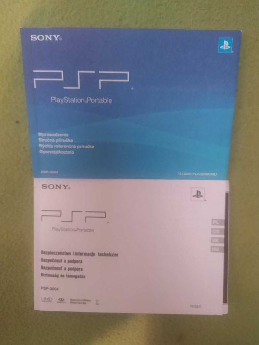 Instrukcje obsługi do PSP - Slim.