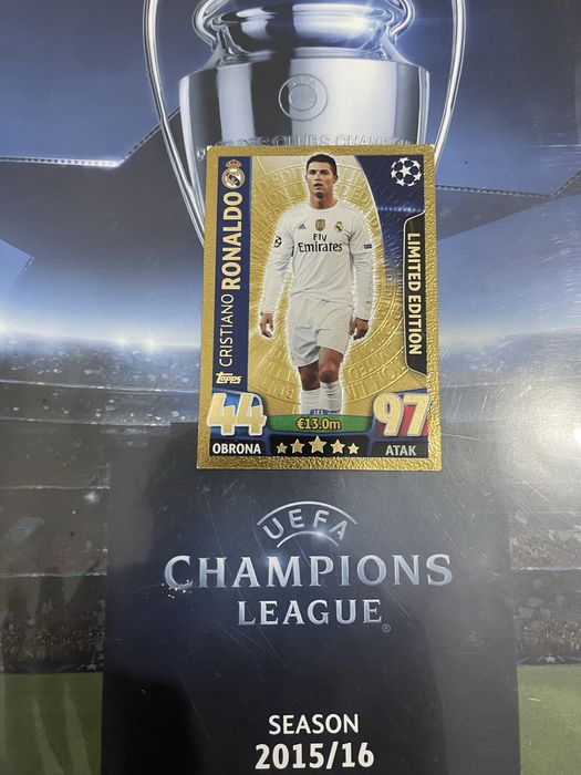 Karta ronaldo match attax limited