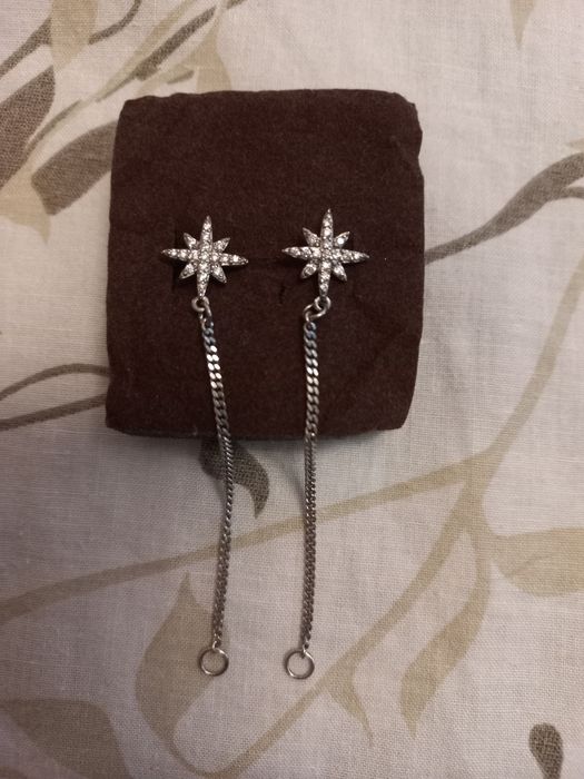 Серебряные серёжки