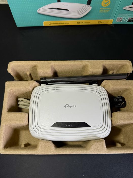 Маршрутизатор TP-LINK TL-WR841N WiFi4/ N300/ 100 Мбит/с (роутер)
